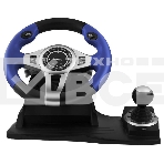 Руль чёрный Sven GC-W600 (виброотдача, педали, джойстик, 12 кн., USB), фото2