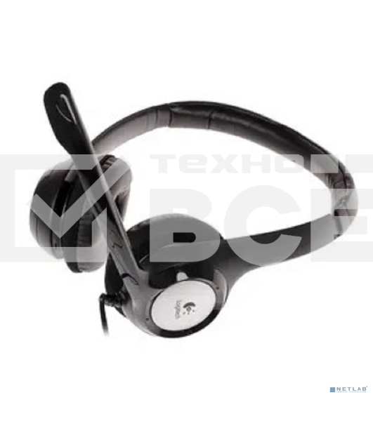 Гарнитура Logitech Headset Logitech H390 USB черный