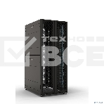 Шкаф серверный ПРОФ напольный 42U (800x1000) дверь перфор., задние двойные перфор., черный, в сборе, фото22