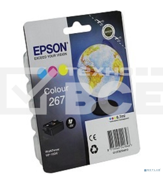 Картридж Epson T267 (C13T26704010) цветной (200 стр) для WF-100