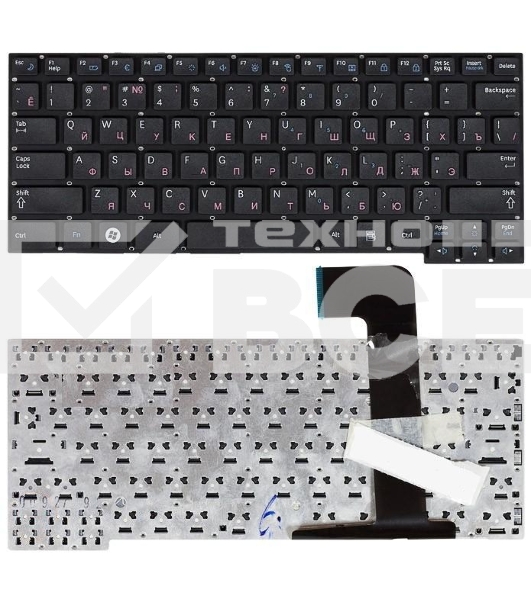Клавиатура для ноутбука Samsung X128 X130 SF210, черная