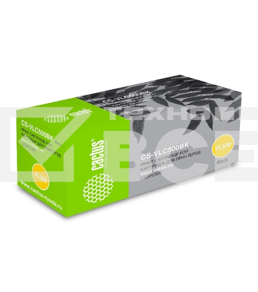 Картридж лазерный Cactus CS-VLC500BK 106R03880 черный (5000стр.) для Xerox VersaLink C500/C505