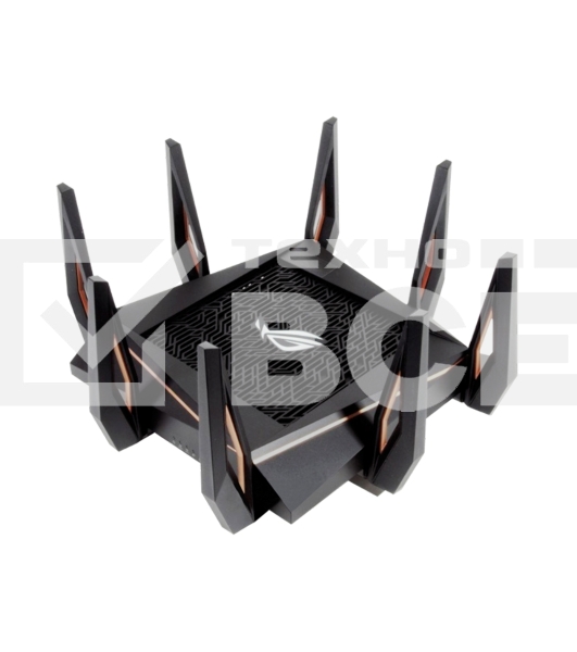 Маршрутизатор ASUS GT-AX11000, черный, 90IG04H0-MU9G00