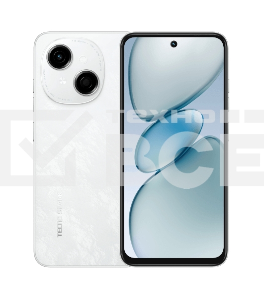 Смартфон Tecno SPARK GO 1, 3/64Gb, белый