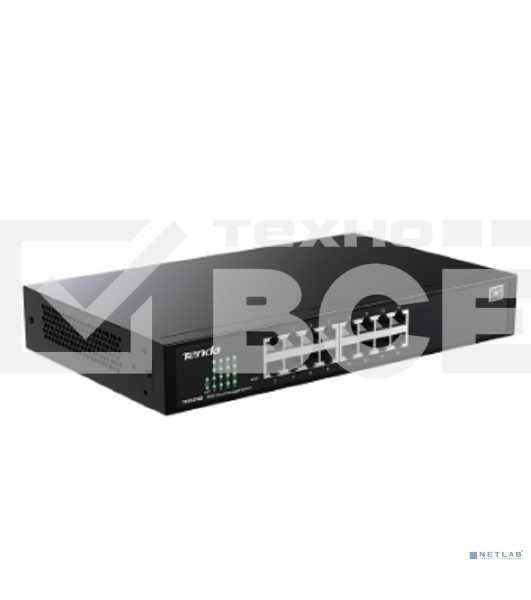 Коммутатор облачный управляемый Tenda TEG2216D 16x1 Гбит/с, металлический корпус