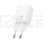 Зарядное устройство Hoco 20Вт, 3А, QC3.0/PD, 1xUSB, 1xType-C, N61, белый, коробка, фото2