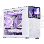 Корпус без блока питания Case JONSBO D31 MESH SCREEN, Mini-Tower, TG, no fans, 1xUSB-A 3.0 + 1xUSB-C 3.2, mATX, mDTX, mITX White, фото13