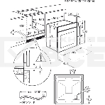 Встраиваемый духовой шкаф Electrolux EOF5H50BZ, Духовой шкаф электрический с конвекцией, приготовление на пару, объем 65 л, 8 режимов, очистка каталитическая, 2 стекла в дверце, направляющие проволочные, черный, фото 1