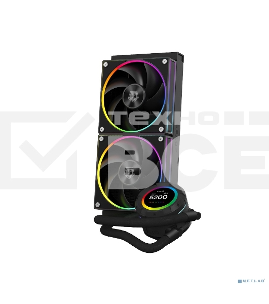 Система водяного охлаждения ID-Cooling SL240 черный 120мм алюминий+медь 2000rpm 30db 4-pin 300W