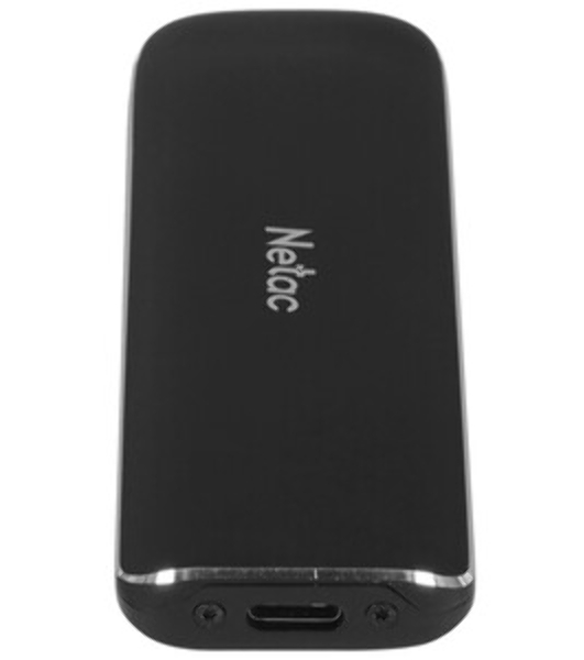 Внешний SSD Netac ZX, 500 Gb, USB 3.2 Gen 2 Type-C, R/W 1050/950, черный
