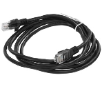 Патч-корд медный UTP Cablexpert PP10-2M/BK cat.5e, 2м, литой, многожильный, черный, фото 1