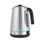 Электрочайник BQ KT1725SW стальной/черный, 1.7 л, 2200 Вт, скрытый нагревательный элемент, фото8