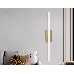 Настенный светодиодный светильник Ambrella light FL6113 CF кофе 9W 3000K-6400K 410*45*080, фото 1
