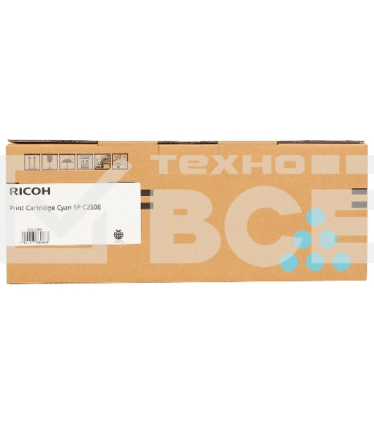 Картридж лазерный Ricoh, тип SPC250E голубой для SP C250DN/C250SF 1600 отп.