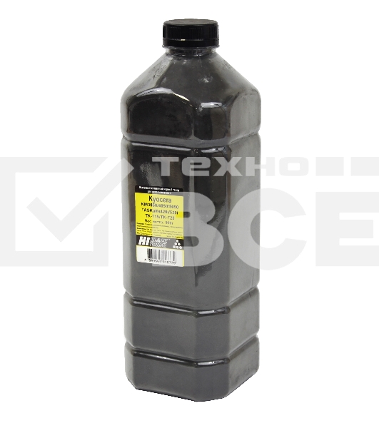 Тонер Kyocera KM-3050/4050/5050/TASKalfa420i/520i (Hi-Black) TK-715/TK-725, 900г, канистра