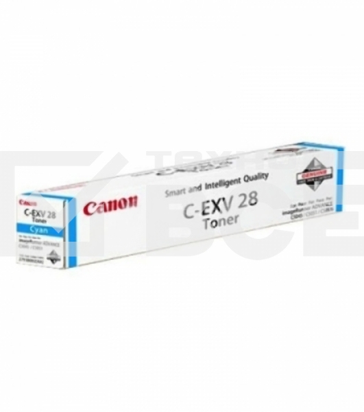 Картридж лазерный Canon C-EXV28 C голубой (38000 стр.) для Canon iR-ADV C5030, iRC5035, iRC5045, iRC5051