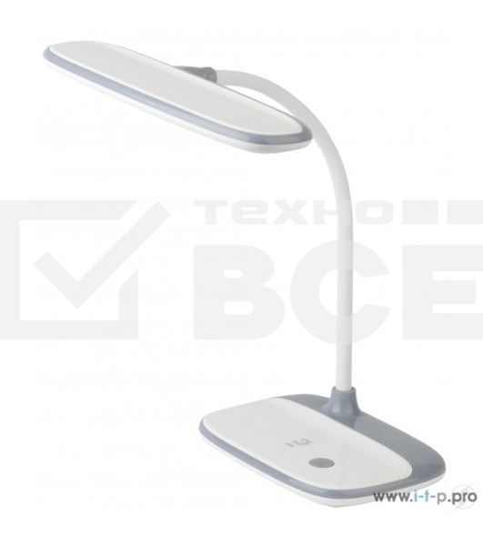 Светильник ЭРА NLED-458-6W-W настол. бел.