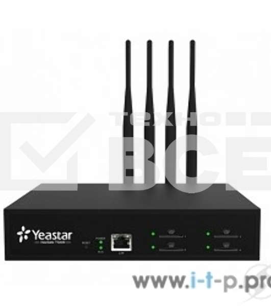 Шлюз IP телефония и системы связи Yeastar NeoGate TG400 VoIP-GSM шлюз на 4 GSM-канала
