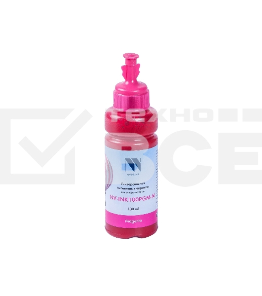 Чернила NV-INK100 универсальные Magenta пигментные для аппаратов Epson (100ml) Китай
