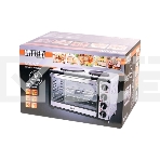 Мини-печь Mystery MOT-3330 (нержавеющая сталь, 1500 Вт, 2 конфорки, гриль, съемный вертел), фото3