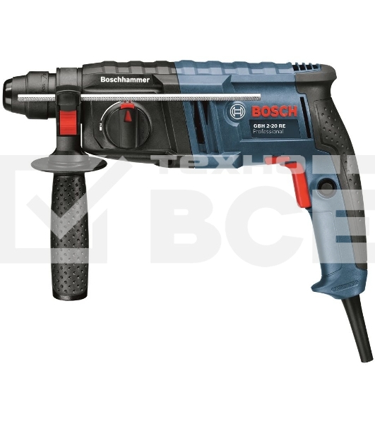 Перфоратор Bosch GBH 220 патрон:SDS-plus уд.:2Дж 720Вт (кейс в комплекте)