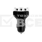 Зарядное устройство в прикуриватель Rexant 3 x USB, 1000mA, черный, фото3
