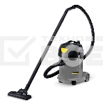 Пылесос Karcher T 14/1 Classic 1600 Вт серый/желтый, 240/1600 Вт, уборка сухая/влажная, пылесборник мешок 14 л, фото 1
