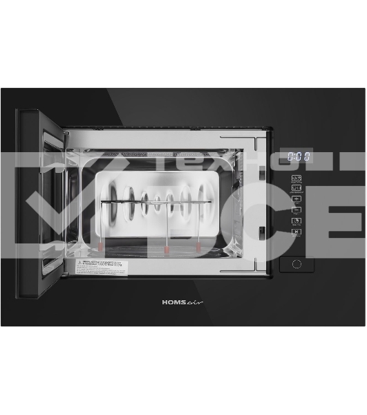 Печь микроволновая электрич. HOMSair MOB205GB, встраиваемая