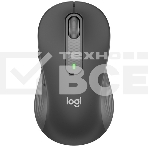 Мышь беспроводная Logitech Signature M650 L черный, 4000 dpi, радиоканал, Bluetooth, USB, кнопки - 5, фото34