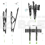 Кронштейн ONKRON SN14 для телевизора 32