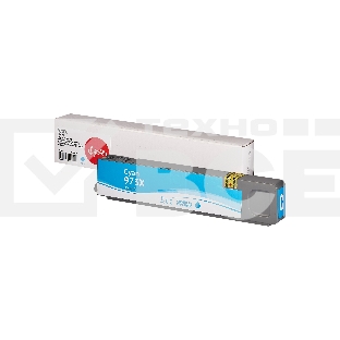 Струйный картридж Sakura F6T81AE (№973X Cyan) для HP, голубой, 110 мл., 7000 к.
