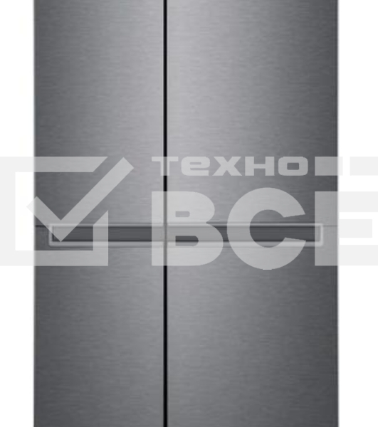 Холодильник LG GC-B257JLYV графит темный двухкамерный 422/206 л., морозилка сбоку, No Frost, Side by Side