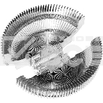 Кулер Cooler ID-Cooling ID-CPU-DK-01T серебристый 92мм алюминий 2200rpm 24db 3-pin 95W 52мм, фото14
