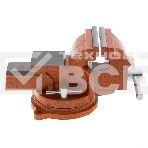 Тиски слесарные Sparta 100мм поворотные с наковальней, фото7