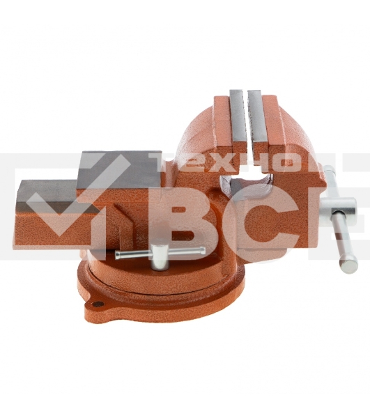 Тиски слесарные Sparta 100мм поворотные с наковальней