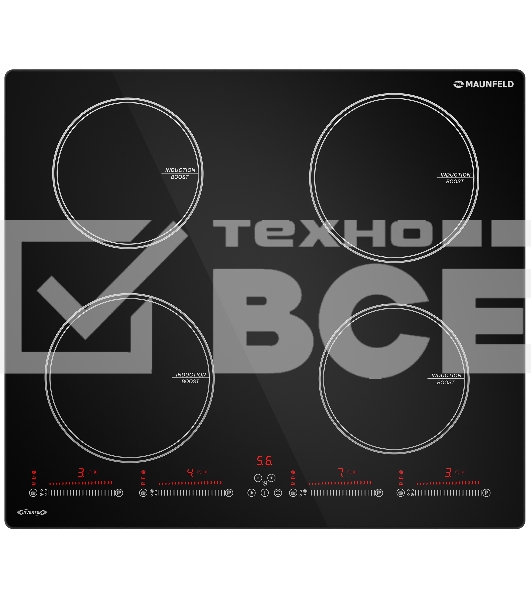 Индукционная варочная панель Maunfeld CVI594SBK Inverter