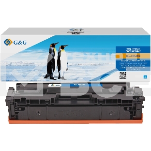 Картридж лазерный G&G GG-C054HC голубой (2300 стр.) для Canon LBP621/623 MF641/643/645