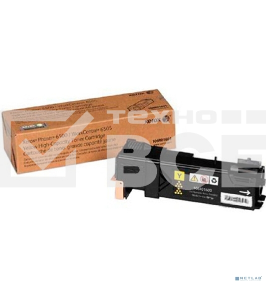 Картридж лазерный Xerox 106R01603 желтый для Xerox Ph 6500/WC 6505 (2500 стр)(Channels)