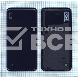 Задняя крышка для Samsung A105FD Galaxy A10 (2019) синяя