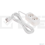 Удлинитель PROconnect 2 гнезда, 3 м, 3х0,75 мм², с/з, белый, фото4