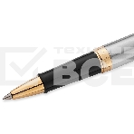 Ручка роллер Waterman Hemisphere (CWS0920350) Steel GT F черн. черн. подар.кор., фото4