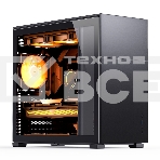 Корпус без блока питания JONSBO D41 STD Black ATX без БП, боковая панель из закаленного стекла, mini-ITX, micro-ATX, ATX, черный, фото11