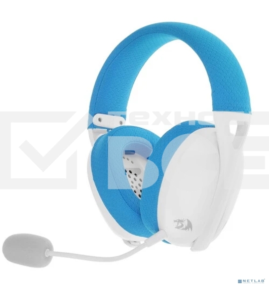 Гарнитура проводная Defender Ire Pro (BT,2.4G)/проводной,белый/син Redragon