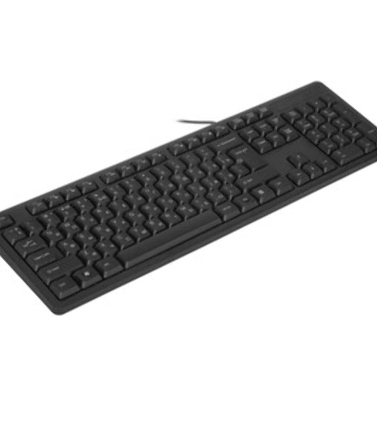 Комплект клавиатура+мышь A4Tech KK-3330 проводной, USB, 1200 DPI, чёрный