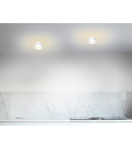 Светильник Ambrella light TN193 WH/S белый/песок GU5.3 D80*60