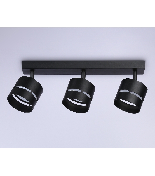 Светильник Ambrella light TN71064/3 BK черный GX53/3 max 12W 405*85*150