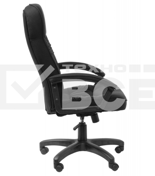 Кресло руководителя Бюрократ T-9908AXSN-Black черный 80-11, ткань, крестовина пластиковая