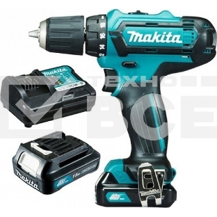 Дрель-шуруповерт Makita DF333DWYE Аккумуляторная, Кейс