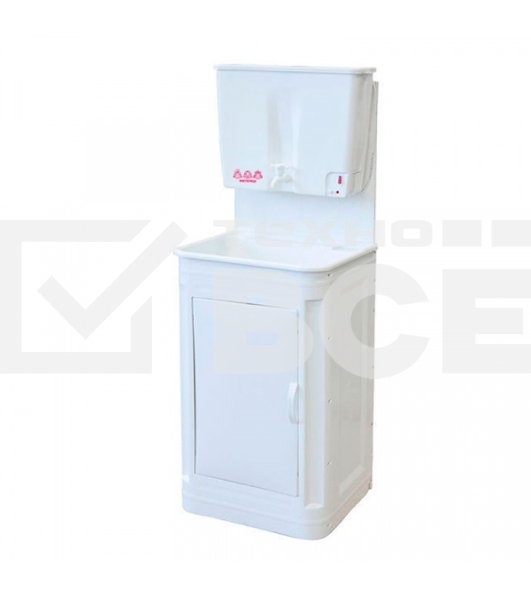 Умывальник Мастерица ЭВБО-17 ЭлБЭТ с ЭВН, с пластиковой тумбой