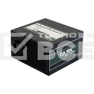 Блок питания Chieftec Task TPS-600S, 600Вт, 80 PLUS Bronze, 120мм, черный